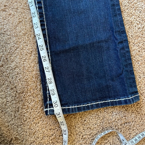 Vigoss Jeans Women's 5 Blue Fit Bootcut Classic Fit Denim Embroidered Casual - Picture 10 of 11